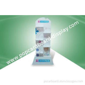 Stable Eye - catching Double-face-show POS Cardboard Displa